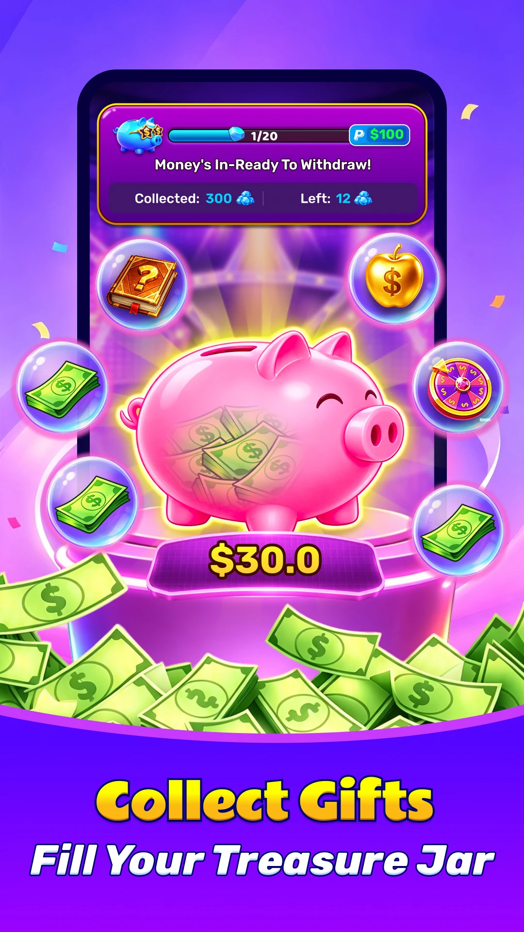 PiggyBloom：Feed&Grow screenshot